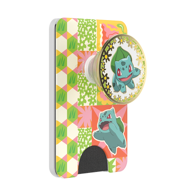 Bulbasaur Patchwork — MagSafe PopWallet+